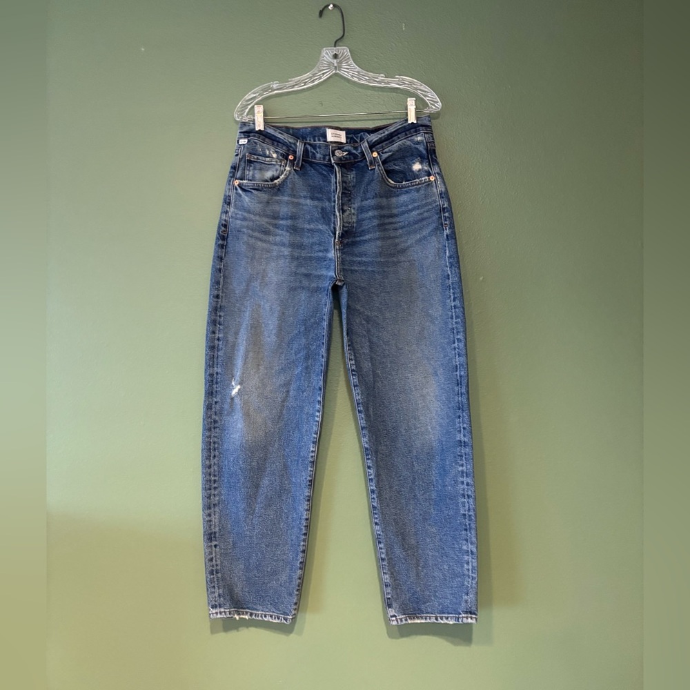 Citizens of Humanity Dylan High-Rise Relaxed Straight-Leg Jeans - Size 29 - Picture 3 of 12